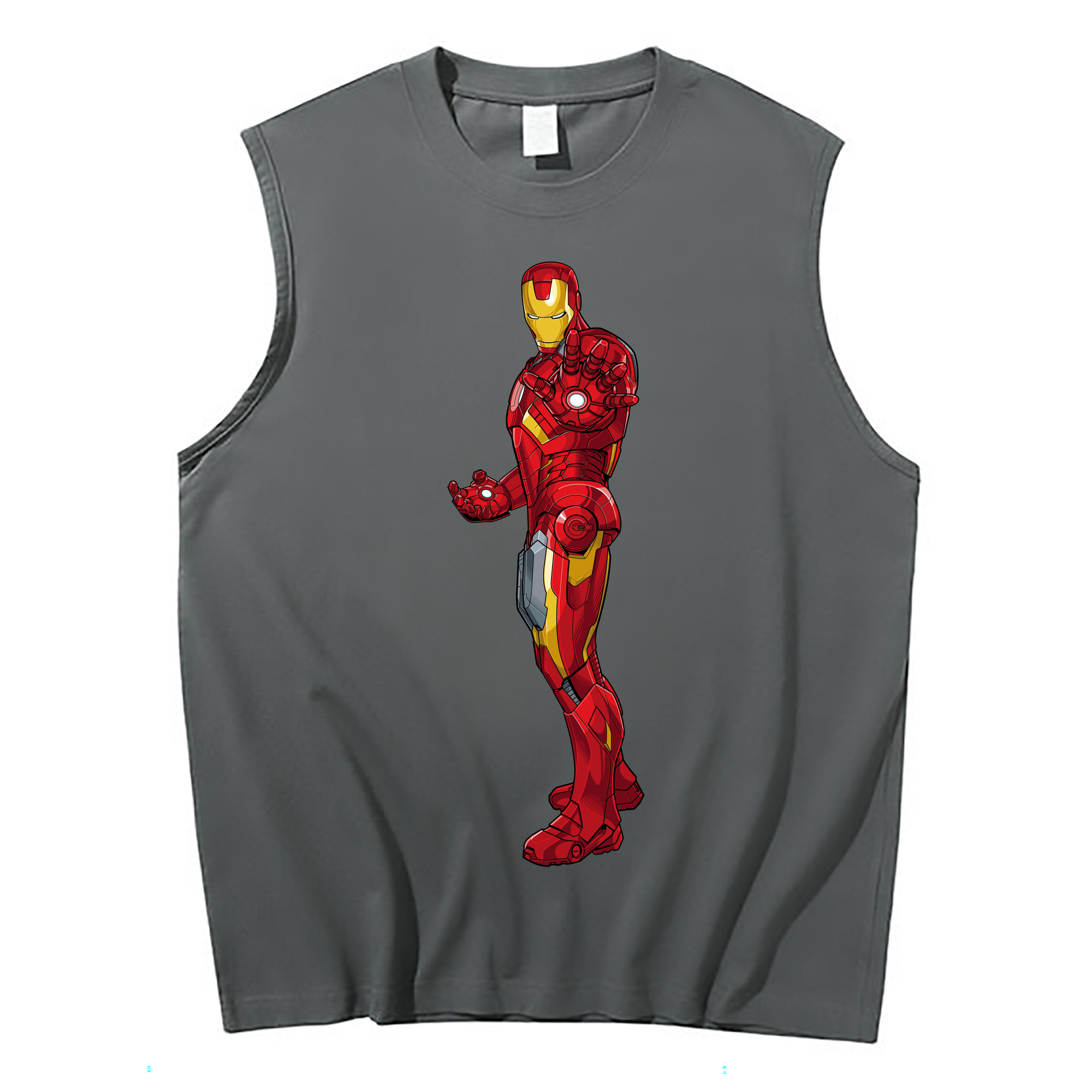 （画像用） アベンジャーズ The Avengers コットン100％タンクトップ（フロントプリント）